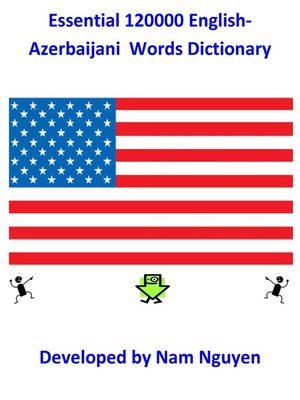 cover image of Essential 120000 English-Azerbaijani  Words Dictionary